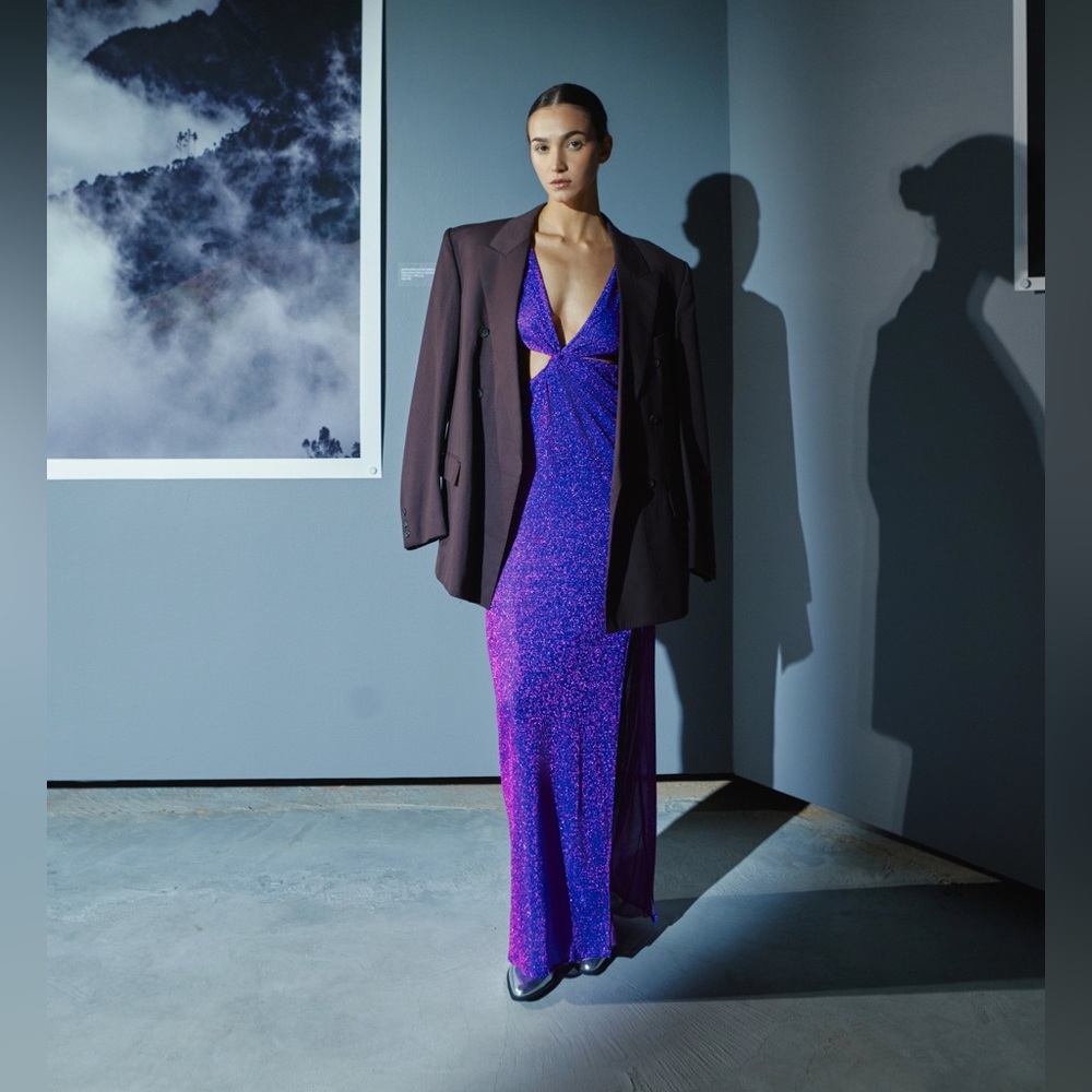 Baobab Stunning Purple Evening Gown